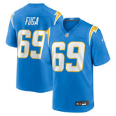 Josh Fuga Los Angeles Chargers Team Game Jersey Powder Blue | Nike for Sale