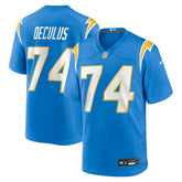 Austin Deculus Los Angeles Chargers Team Game Jersey Powder Blue | Nike for Sale