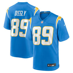 Will Dissly Los Angeles Chargers Team Game Jersey Powder Blue | Nike for Sale