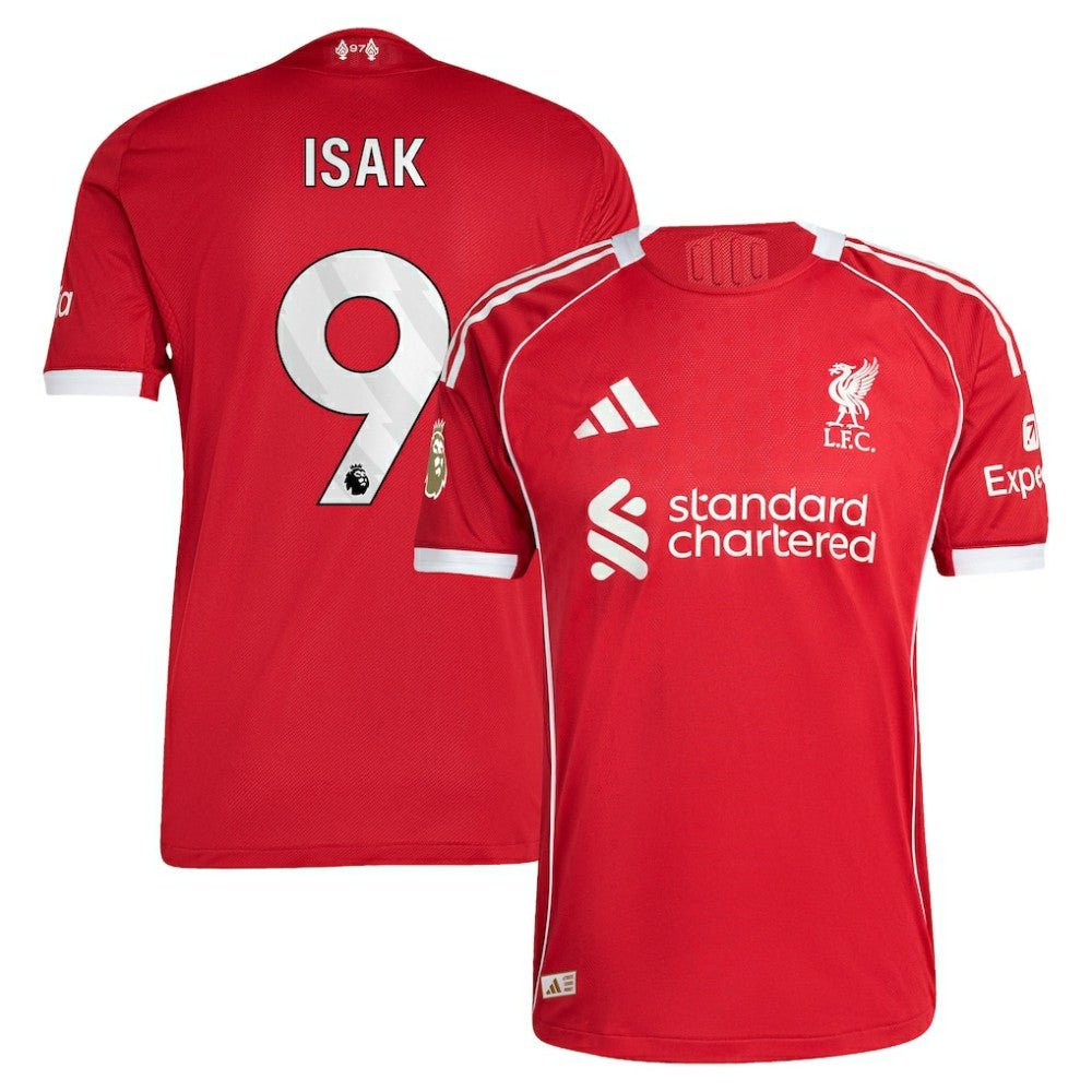 Alexander Isak Liverpool 2025/26 Home Player Jersey Red | Adidas Sale