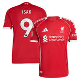 Alexander Isak Liverpool 2025/26 Home Player Jersey Red | Adidas Sale