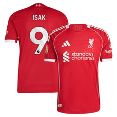 Alexander Isak Liverpool 2025/26 Home Player Jersey Red | Adidas Sale