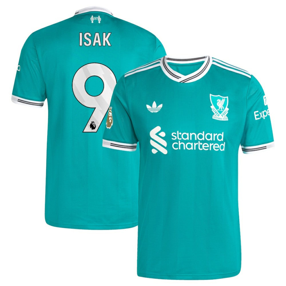 Alexander Isak Liverpool 2025/26 Third Player Jersey Green | Adidas online