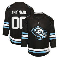 Utah Mammoth Youth Home Replica Custom Jersey - Black - NHL