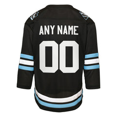 Utah Mammoth Youth Home Replica Custom Jersey - Black - NHL