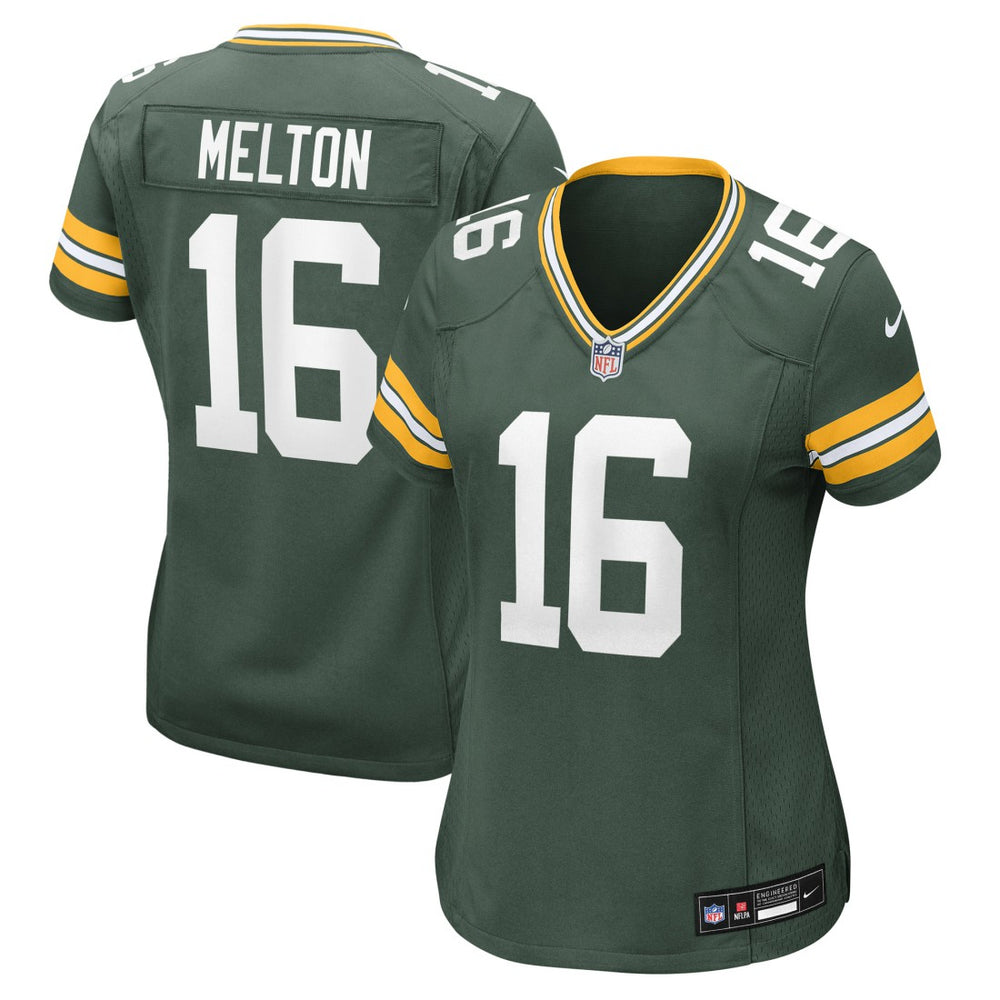 Bo Melton Green Bay Packers Women's Team Game Jersey Green | Nike for Sale