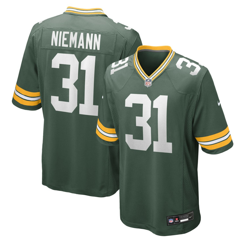 Nick Niemann Green Bay Packers Team Game Jersey Green | Nike for Sale