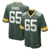Aaron Banks Green Bay Packers Team Game Jersey Green | Nike for Sale