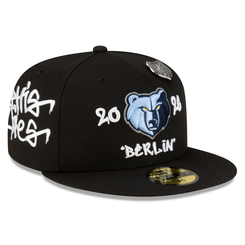 Memphis Grizzlies 2026 NBA Global Games Berlin 59FIFTY Fitted Hat Black - NBA