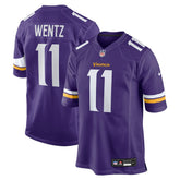 Carson Wentz Minnesota Vikings Team Game Jersey Purple | Nike for Sale