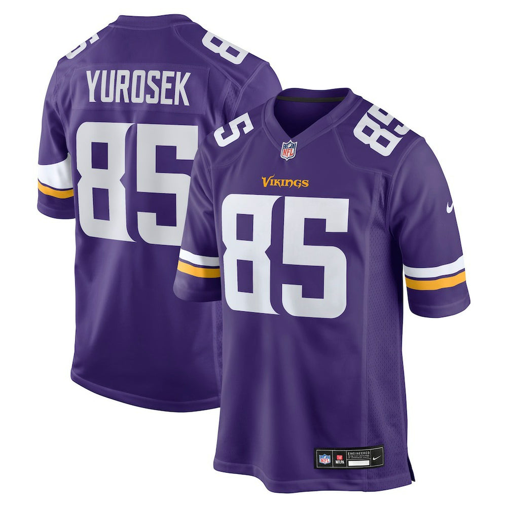 Ben Yurosek Minnesota Vikings Team Game Jersey Purple | Nike for Sale