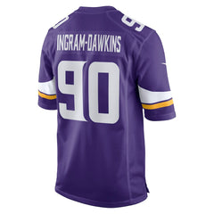 Tyrion Ingram-Dawkins Minnesota Vikings Team Game Jersey Purple | Nike for Sale