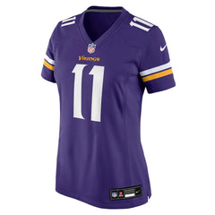 Carson Wentz Minnesota Vikings Women's Team Game Jersey Purple | Nike for Sale