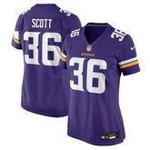 Zavier Scott Minnesota Vikings Women's Team Game Jersey Purple | Nike for Sale