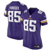 Ben Yurosek Minnesota Vikings Women's Team Game Jersey Purple | Nike for Sale