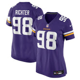 Bo Richter Minnesota Vikings Women's Team Game Jersey Purple | Nike for Sale