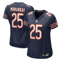 Kyle Monangai Chicago Bears Women's Team Game Jersey Navy | Nike for Sale
