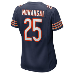Kyle Monangai Chicago Bears Women's Team Game Jersey Navy | Nike for Sale