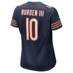 Luther Burden III Chicago Bears Women's Team Game Jersey Navy | Nike for Sale