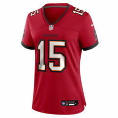 Tez Johnson Tampa Bay Buccaneers Women's Team Game Jersey Red | Nike for Sale
