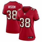 Rashad Wisdom Tampa Bay Buccaneers Women's Team Game Jersey Red | Nike for Sale