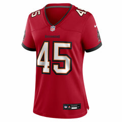 Deion Jones Tampa Bay Buccaneers Women's Team Game Jersey Red | Nike for Sale