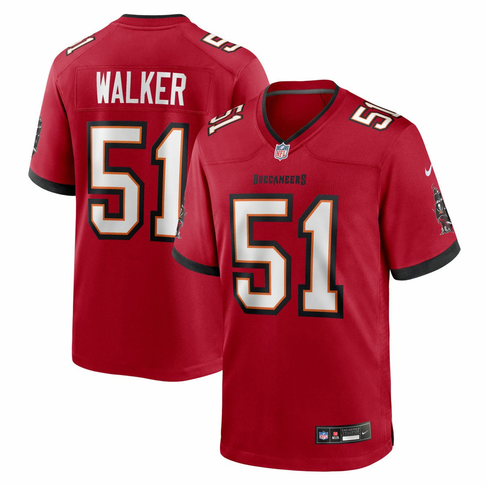 David Walker Tampa Bay Buccaneers Team Game Jersey Red | Nike for Sale