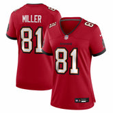 Ryan Miller Tampa Bay Buccaneers Women's Team Game Jersey Red | Nike for Sale