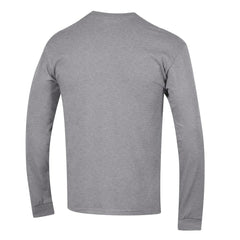 Dallas Cowboys Champion Seal Long Sleeve T-Shirt Heather Gray | NFL