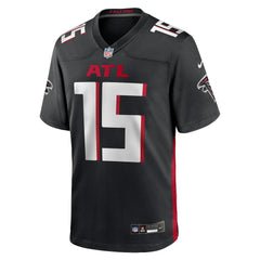 Emory Jones Atlanta Falcons Team Game Jersey Black | Nike for Sale