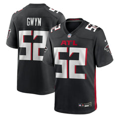 Jovaughn Gwyn Atlanta Falcons Team Game Jersey Black | Nike for Sale