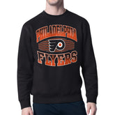 Philadelphia Flyers Starter Team Grit Graphic Fleece Pullover Sweatshirt - Black - NHL