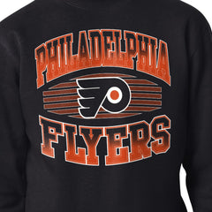 Philadelphia Flyers Starter Team Grit Graphic Fleece Pullover Sweatshirt - Black - NHL