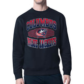 Columbus Blue Jackets Starter Team Grit Graphic Fleece Pullover Sweatshirt - Navy - NHL