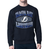 Tampa Bay Lightning Starter Team Grit Graphic Fleece Pullover Sweatshirt - Navy - NHL