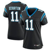 Nic Scourton Carolina Panthers Women's Team Game Jersey Black | Nike for Sale