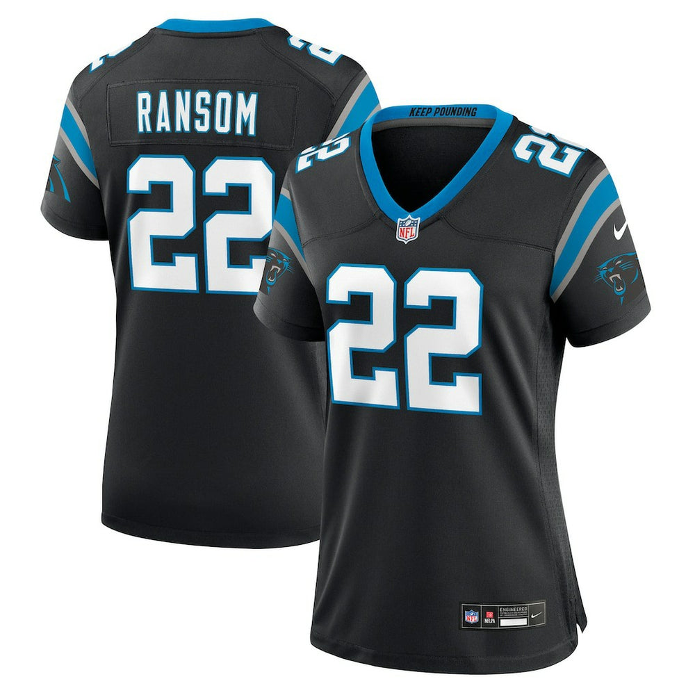 Lathan Ransom Carolina Panthers Women's Team Game Jersey Black | Nike for Sale