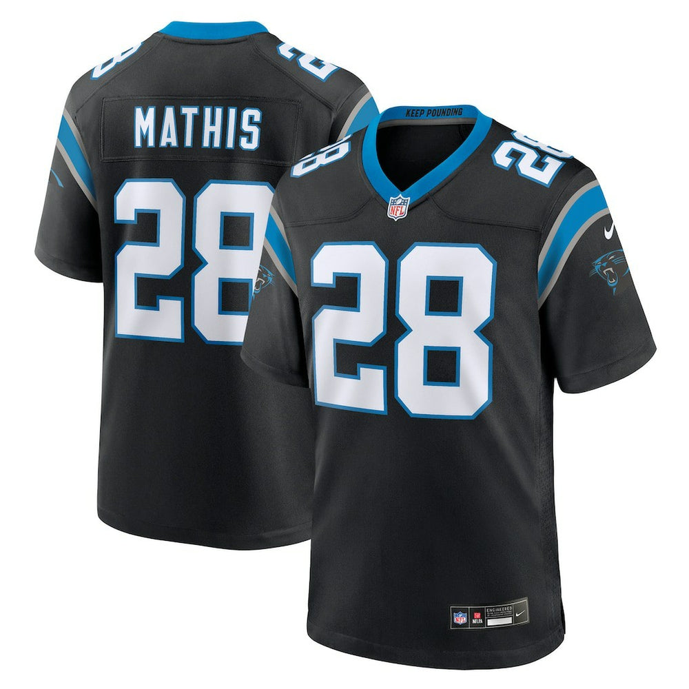 Damarri Mathis Carolina Panthers Team Game Jersey Black | Nike for Sale