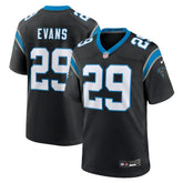 Akayleb Evans Carolina Panthers Team Game Jersey Black | Nike for Sale