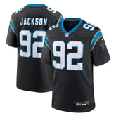 Cam Jackson Carolina Panthers Team Game Jersey Black | Nike for Sale