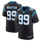 Tershawn Wharton Carolina Panthers Team Game Jersey Black | Nike for Sale