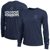 Dallas Cowboys Champion Women's Core Long-Sleeve T-Shirt Navy | NFL