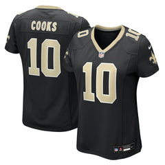Brandin Cooks New Orleans Saints Women's Team Game Jersey Black | Nike for Sale