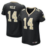 Devaughn Vele New Orleans Saints Women's Team Game Jersey Black | Nike for Sale