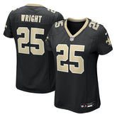 Rejzohn Wright New Orleans Saints Women's Team Game Jersey Black | Nike for Sale