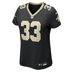 Jonas Sanker New Orleans Saints Women's Team Game Jersey Black | Nike for Sale