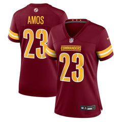 Trey Amos Washington Commanders Women's Team Game Jersey Burgundy | Nike for Sale