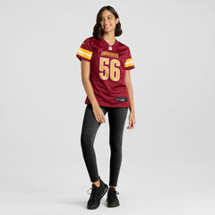 Kain Medrano Washington Commanders Women's Team Game Jersey Burgundy | Nike for Sale