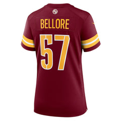 Nick Bellore Washington Commanders Women's Team Game Jersey Burgundy | Nike for Sale