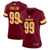 Javon Kinlaw Washington Commanders Women's Team Game Jersey Burgundy | Nike for Sale